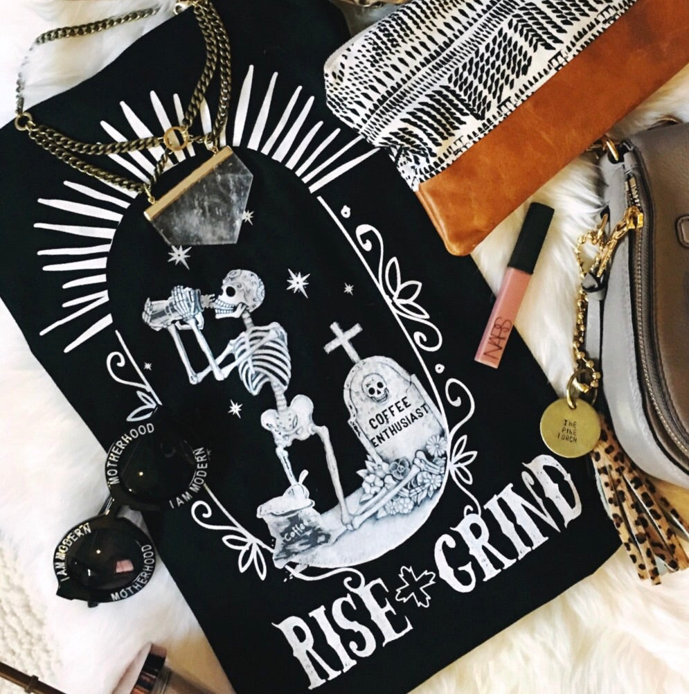 « RISE AND GRIND » WOMEN'S SLOUCHY TANK