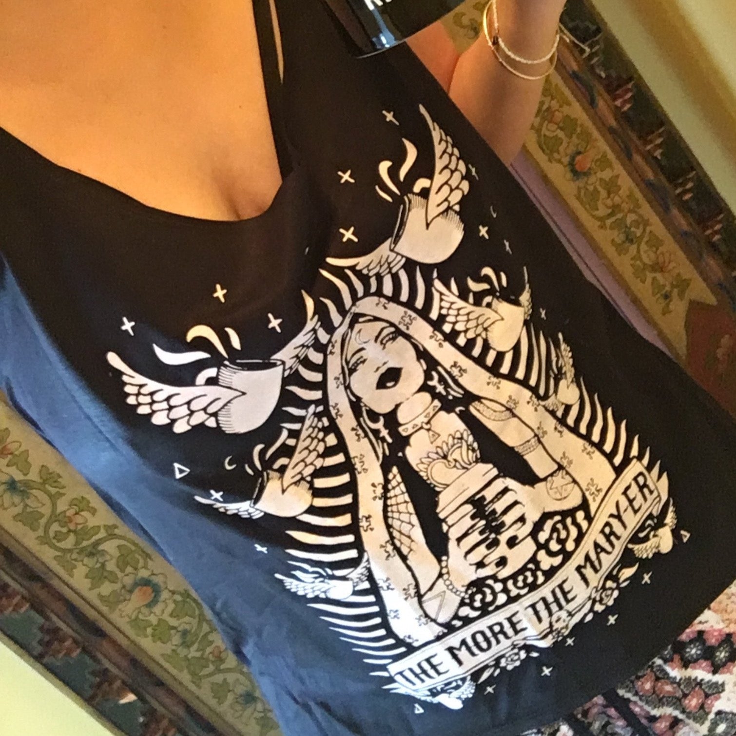 « THE MORE THE MARY-ER » WOMEN'S SLOUCHY TANK