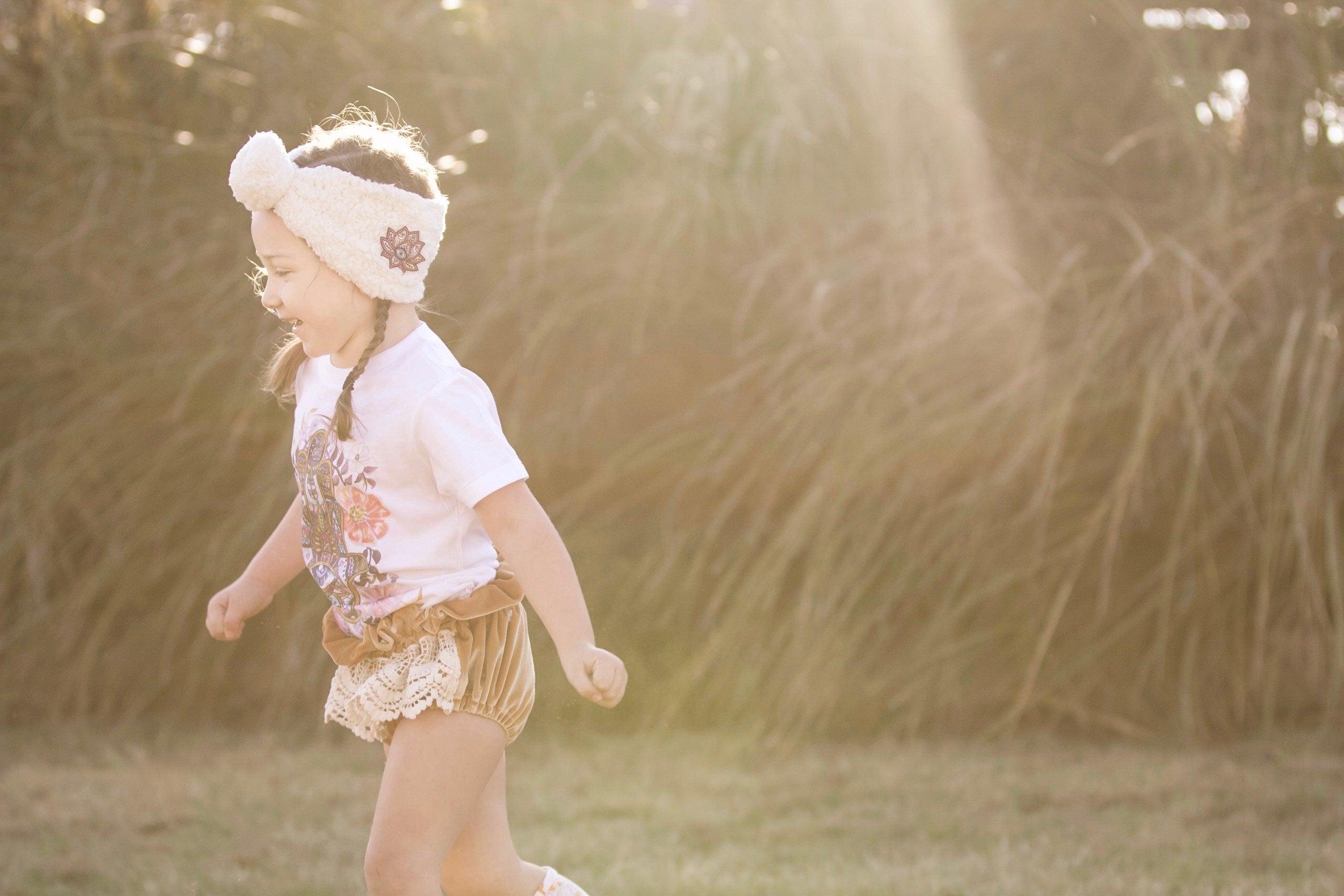 SPECIAL EDITION « BOHEMIAN DREAMS BOX » BLOOMERS, HAMSA TEE, HAMSA TOPKNOT