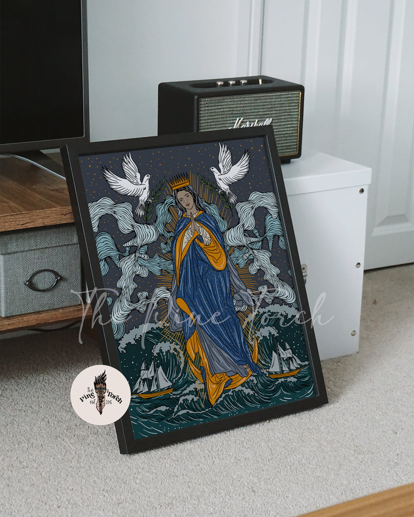 MARY STAR OF THE SEA // MATTE POSTER PRINT