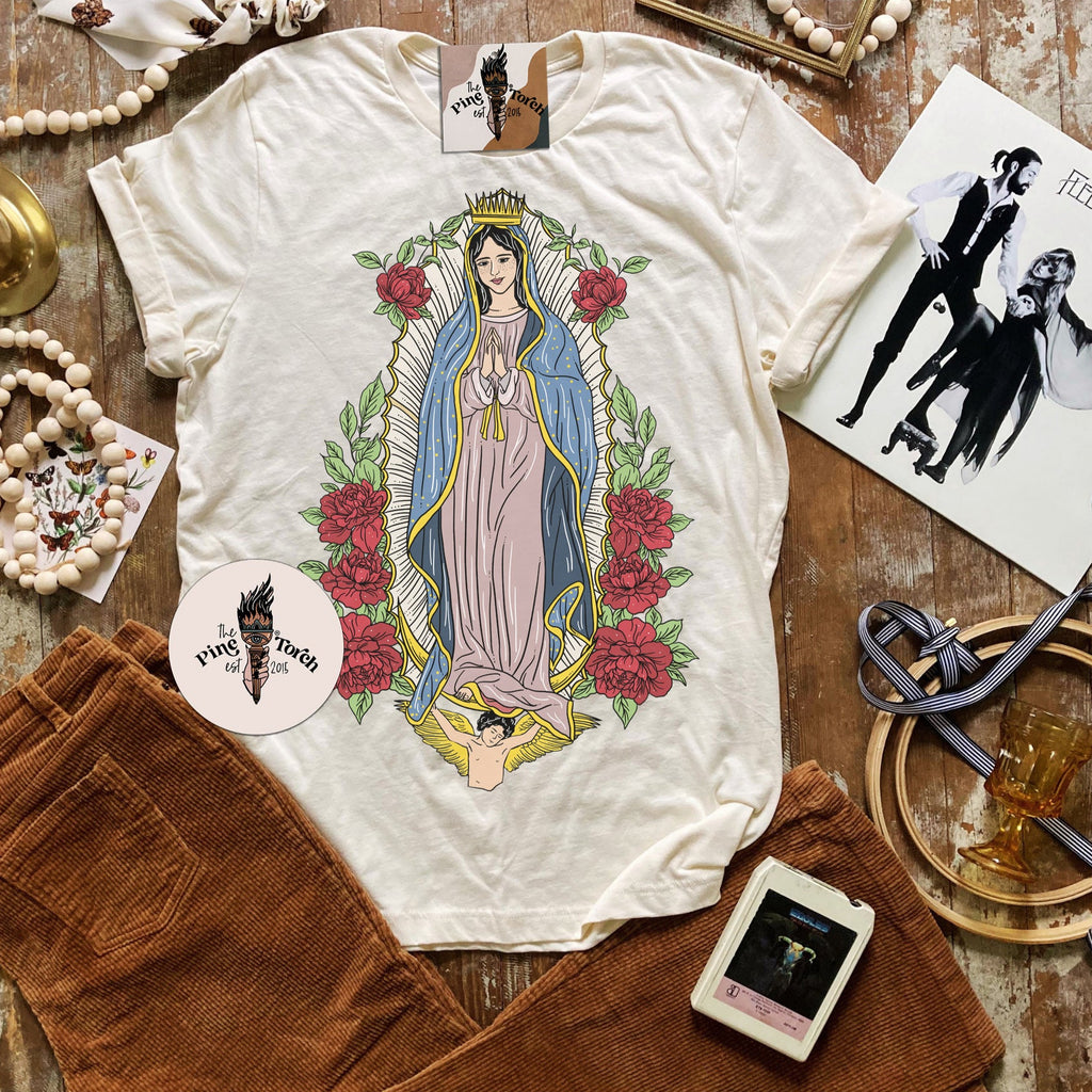 « VIRGIN MARY / GUADALUPE » UNISEX TEE