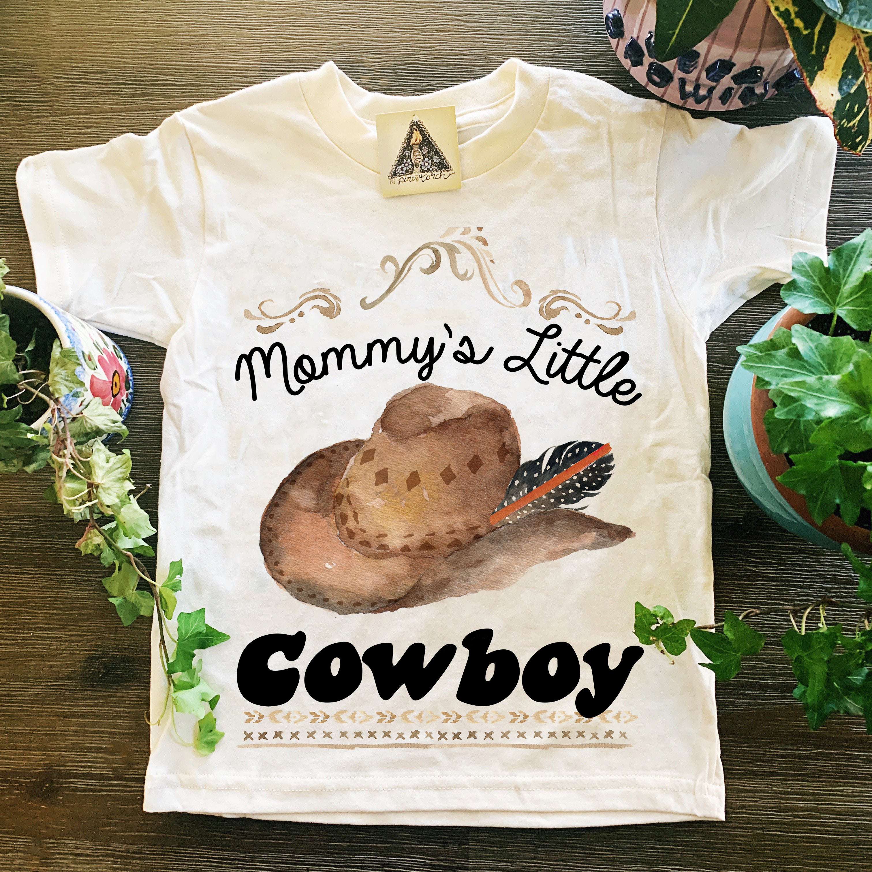 « MOMMY'S LITTLE COWBOY » KID'S TEE