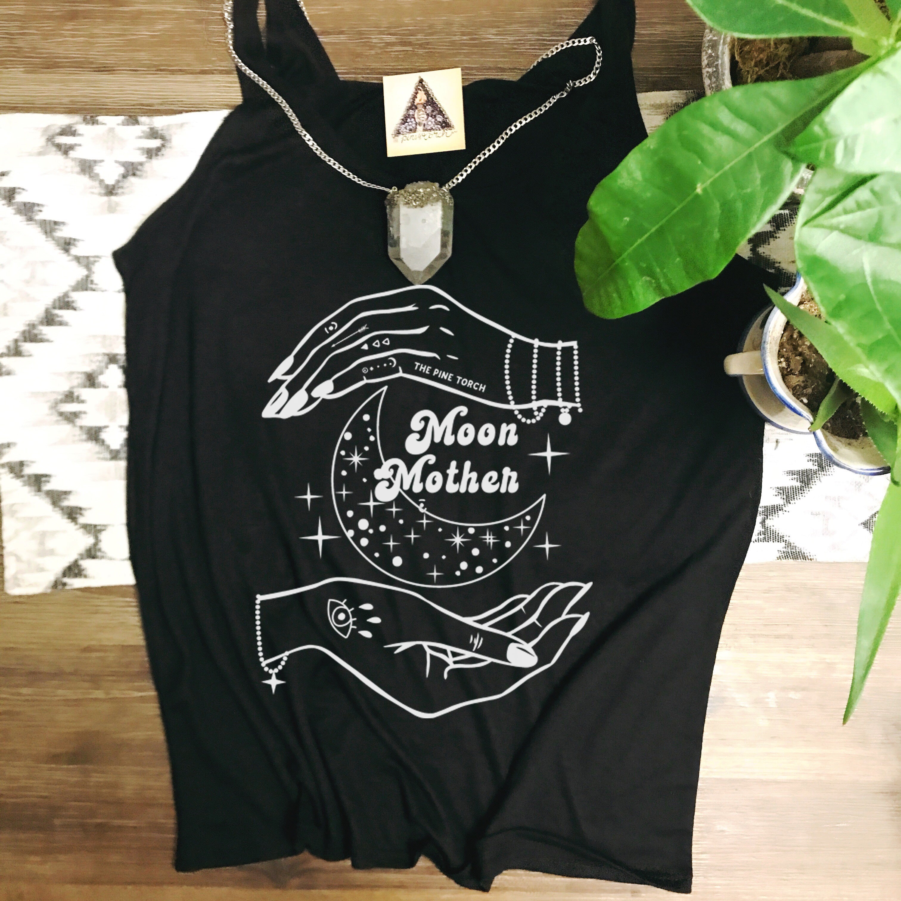 « MOON MOTHER »  SLOUCHY TANK