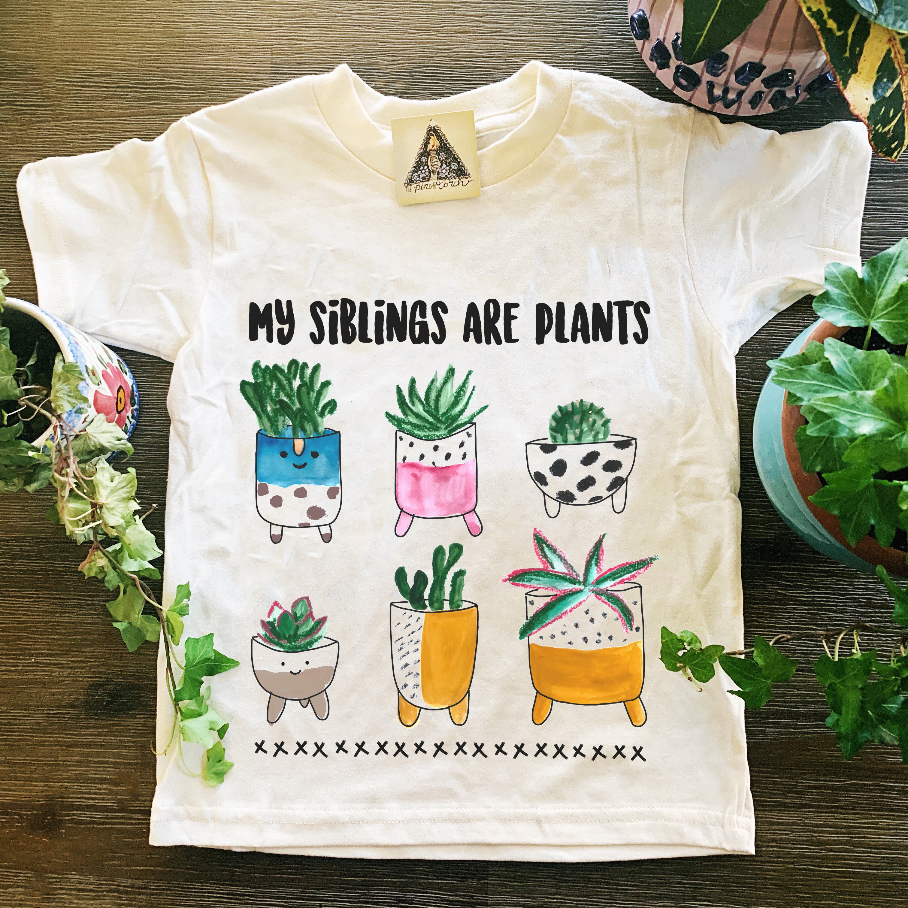 « MY SIBLINGS ARE PLANTS » KID'S TEE