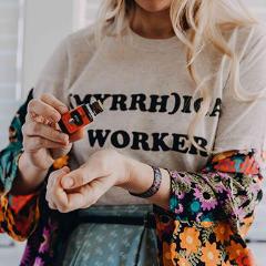 « (MYRRH)ICAL WORKER » UNISEX TEE