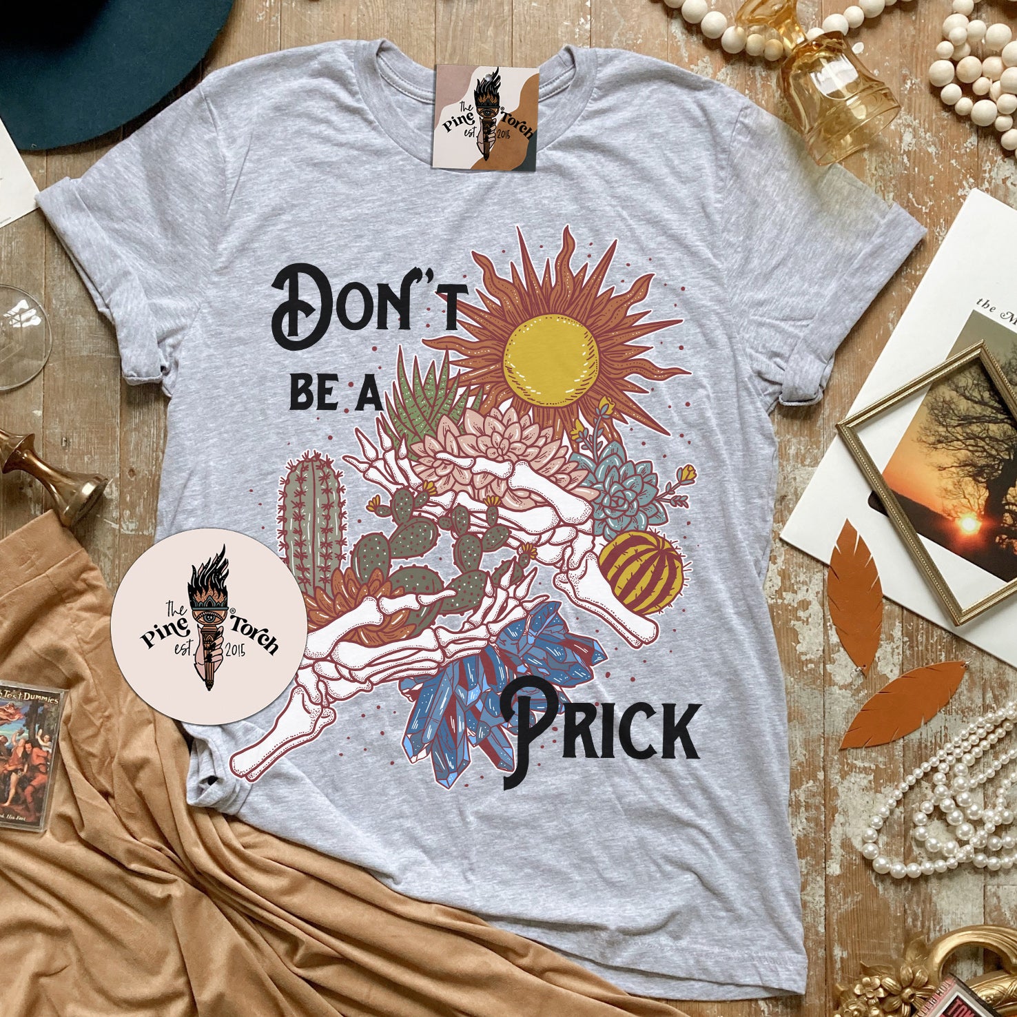 DON'T BE A PRICK //  UNISEX TEE (3 colors)