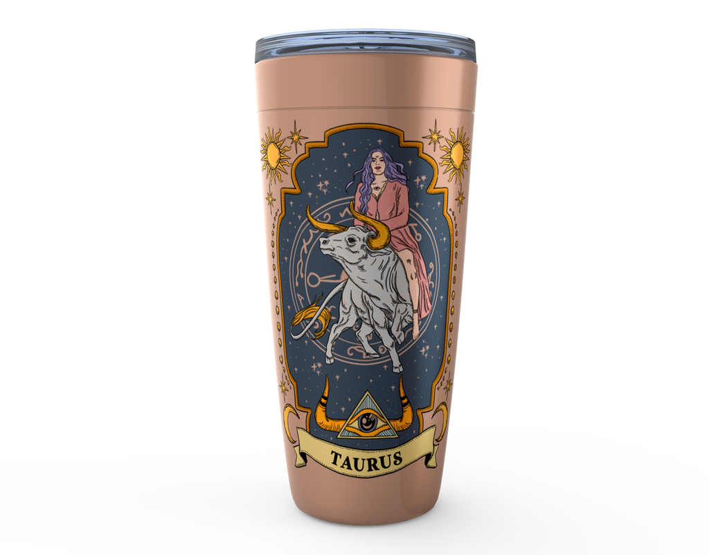 TAURUS ZODIAC // TUMBLER