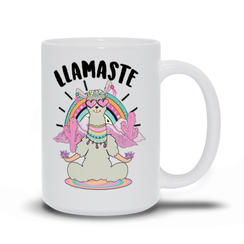LLAMASTE // WHITE MUG