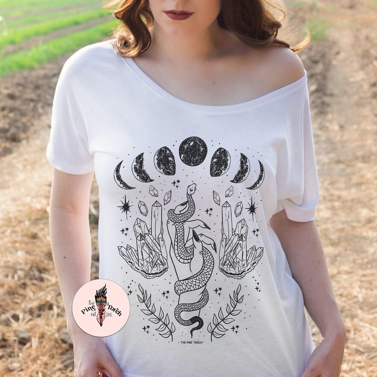 « REACH FOR THE MOON » WOMEN'S SLOUCHY TEE