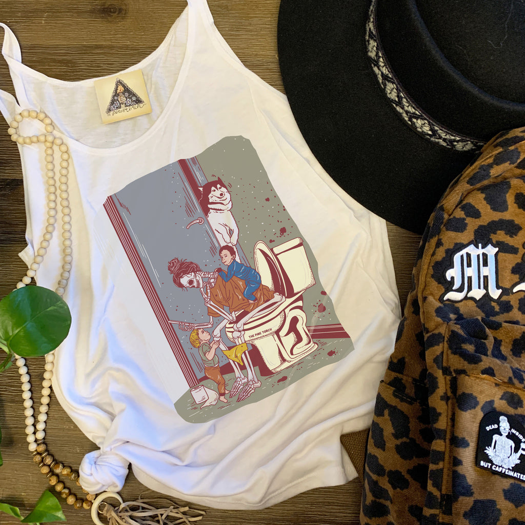 « SCROLLING MY FEED LIKE » SLOUCHY TANK