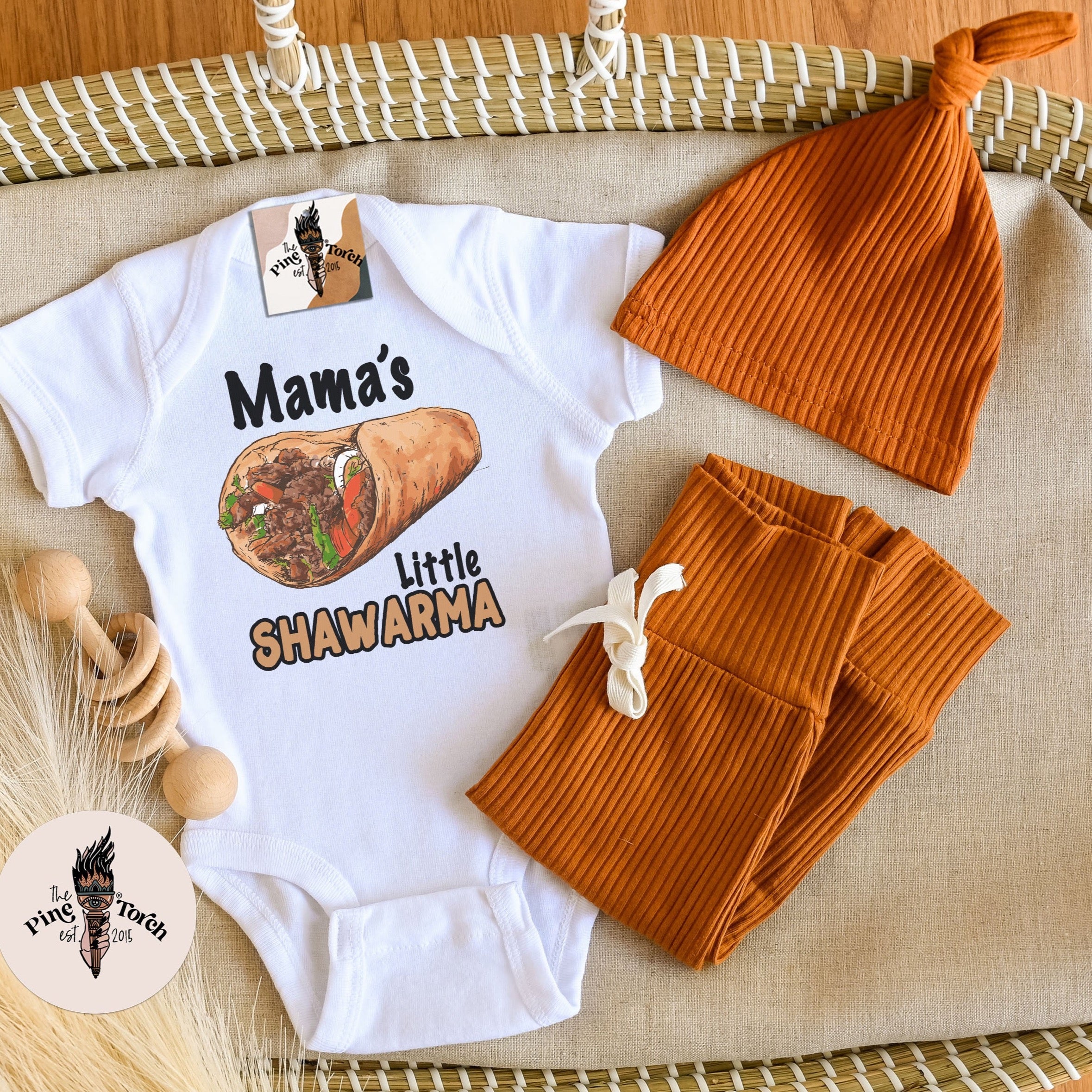 « MAMA'S LITTLE SHAWARMA » BODYSUIT