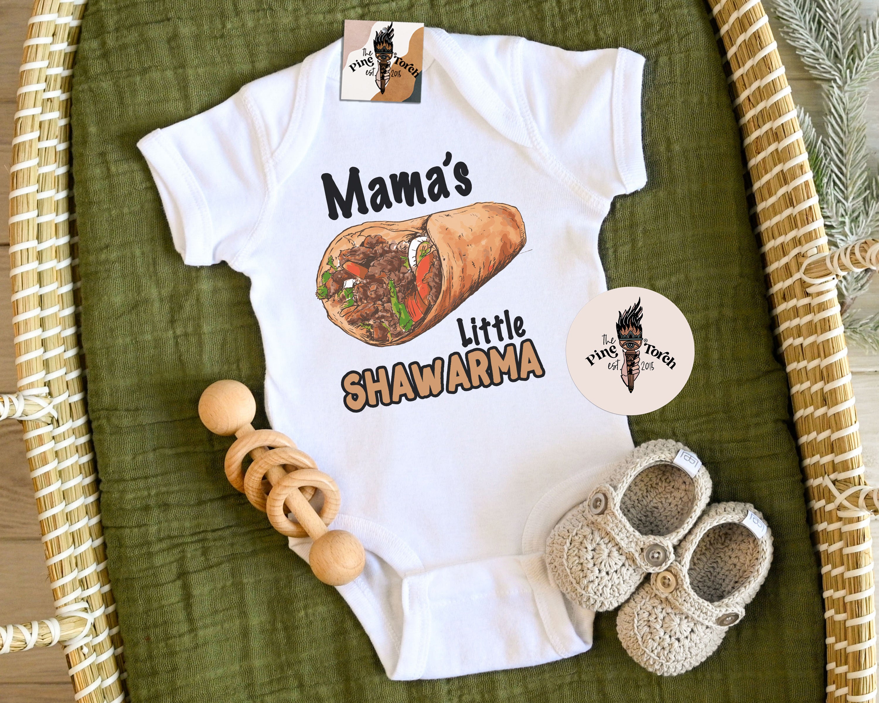 « MAMA'S LITTLE SHAWARMA » BODYSUIT