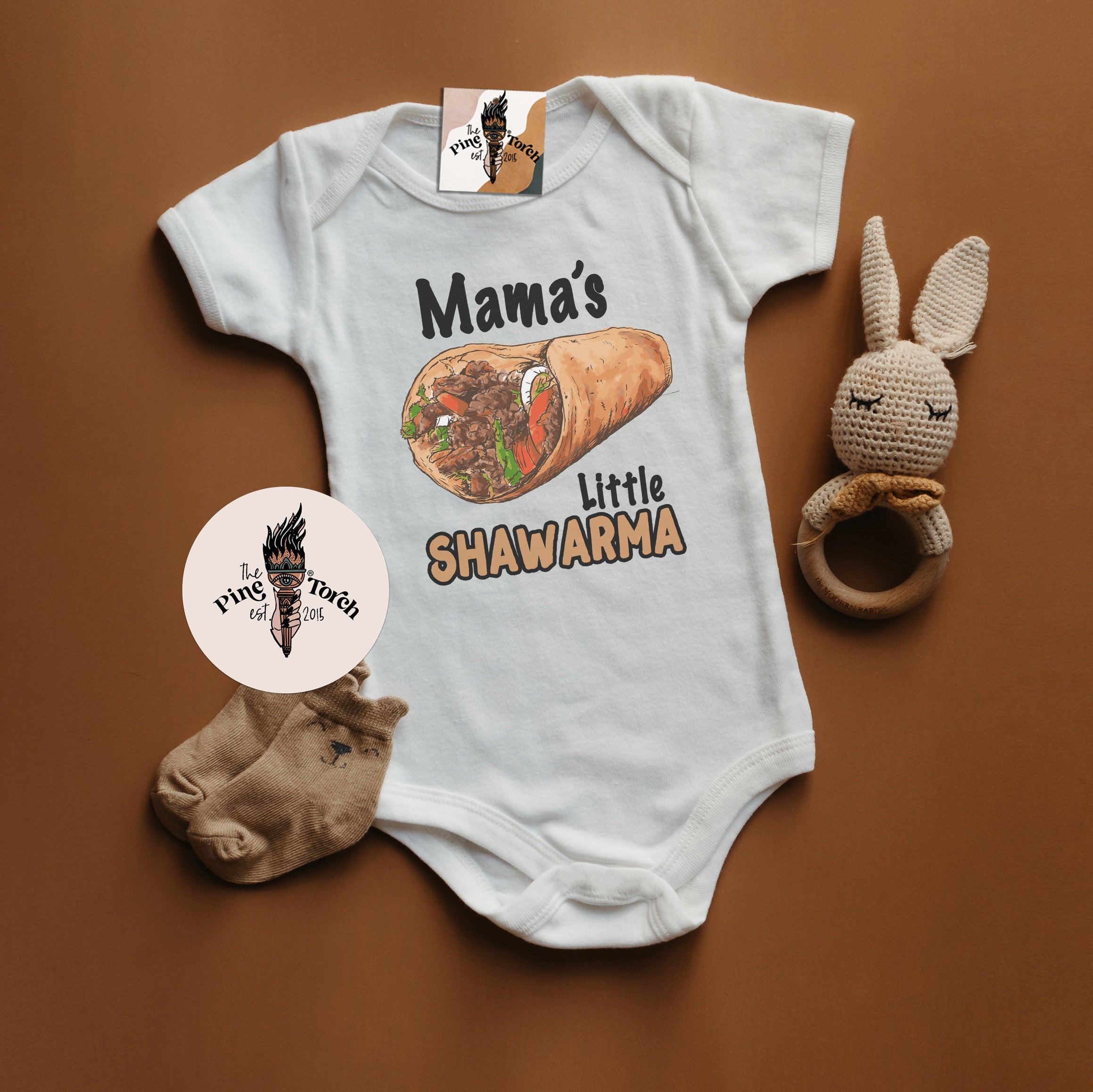 « MAMA'S LITTLE SHAWARMA » BODYSUIT