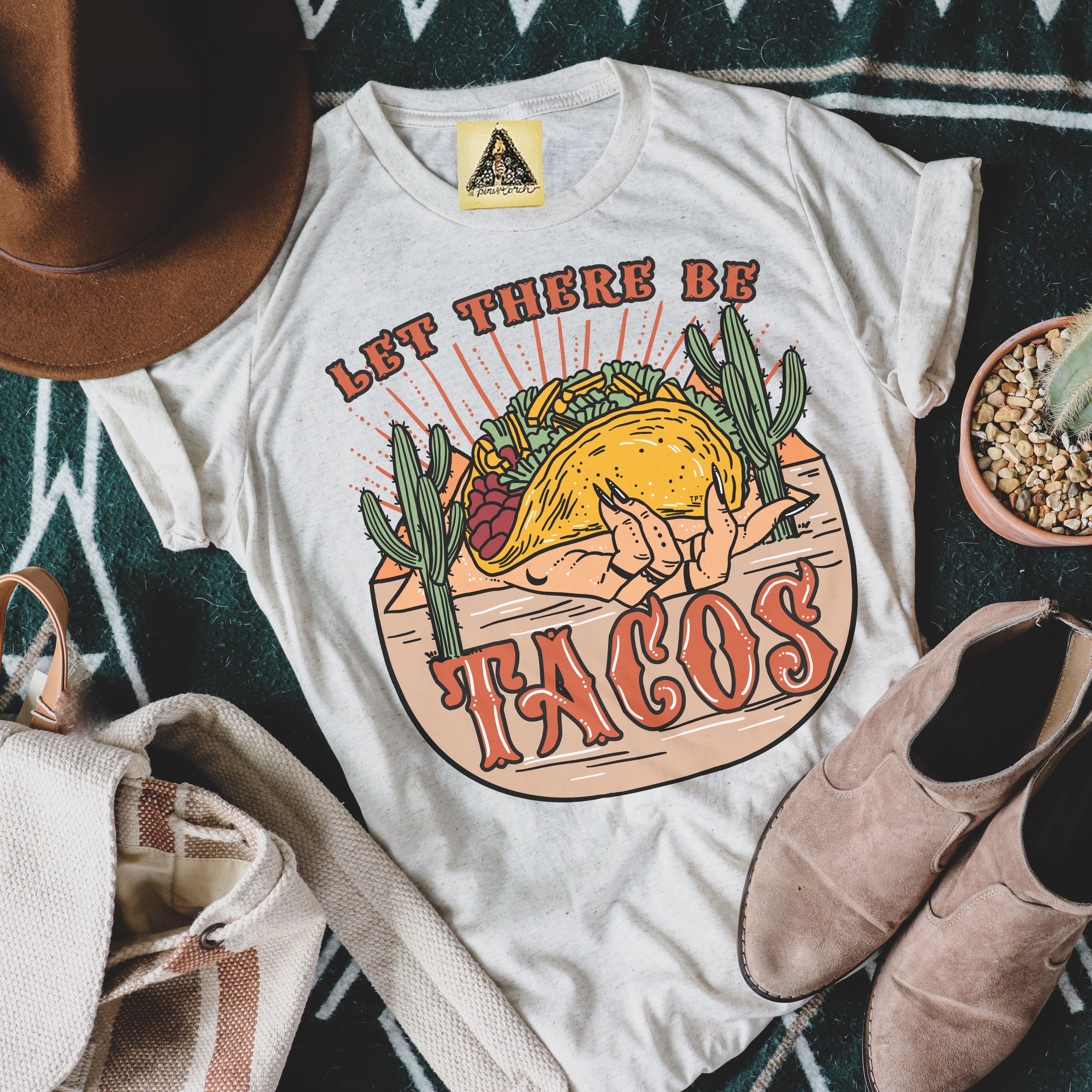 « LET THERE BE TACOS » UNISEX TEE