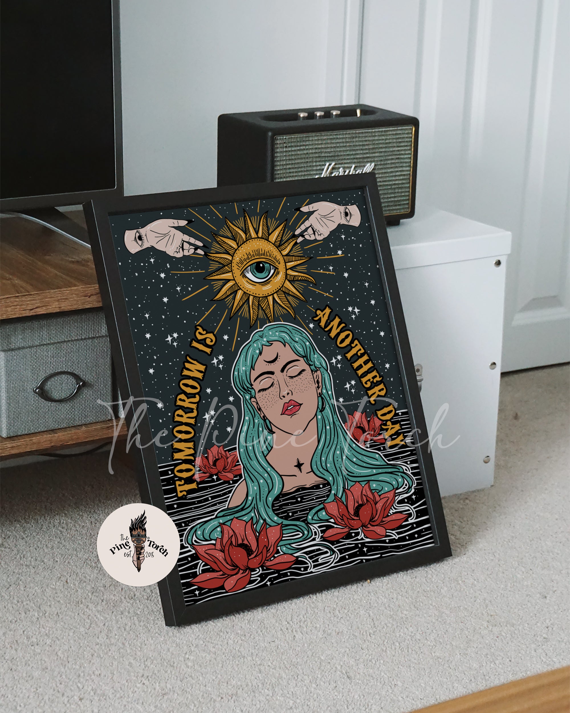 TOMORROW IS ANOTHER DAY // FRAMED POSTER PRINT