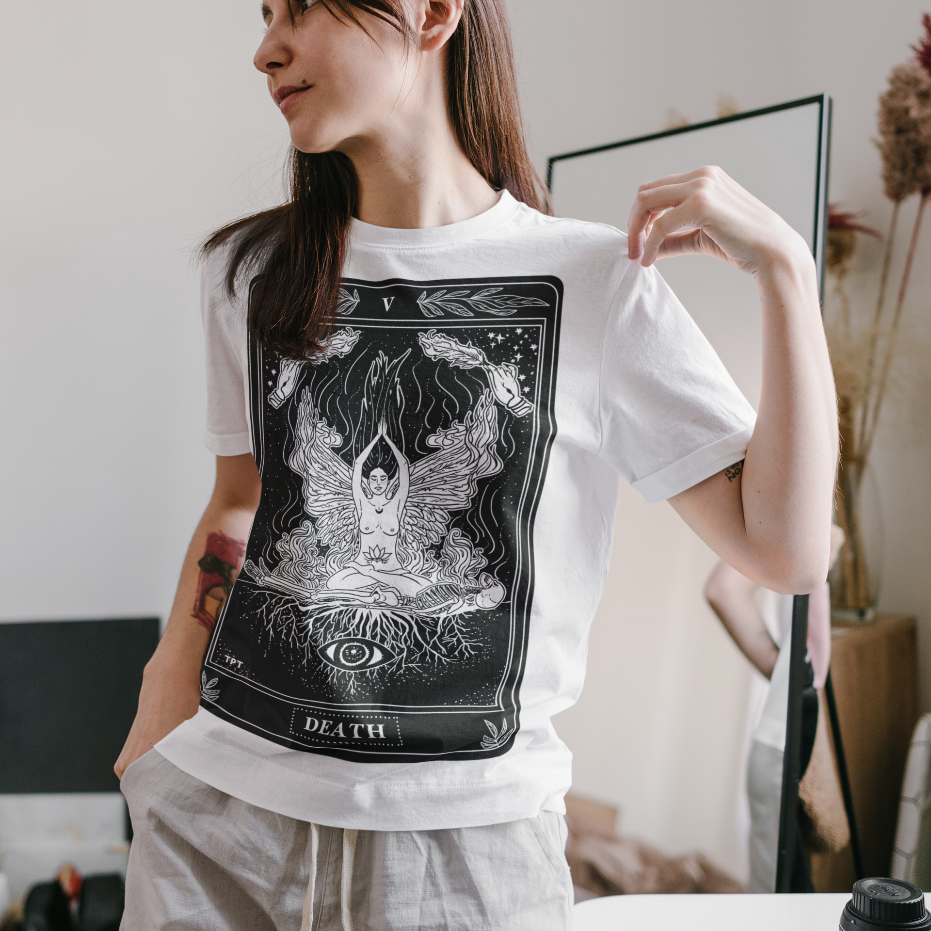 « DEATH » SLOUCHY OR UNISEX TEE