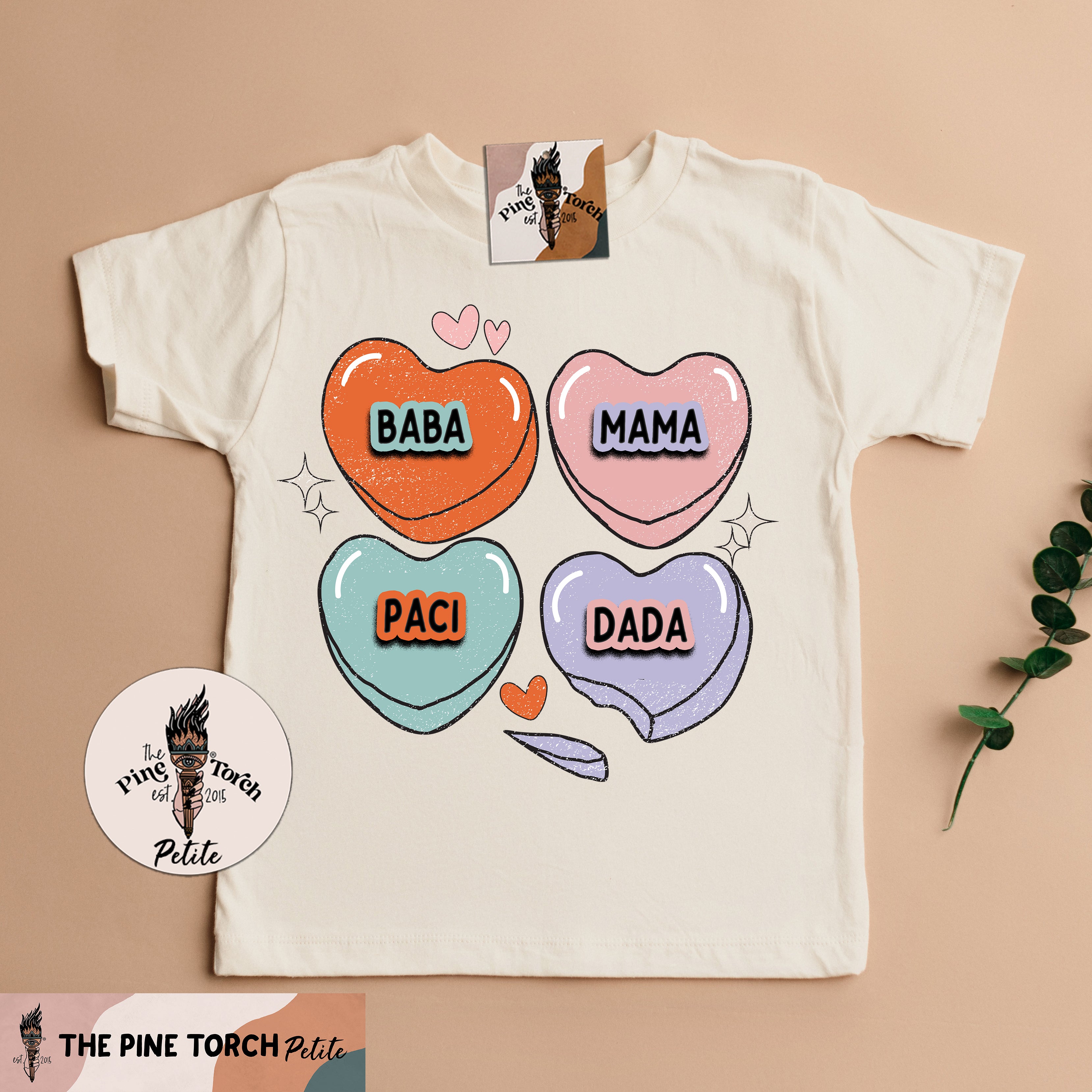 « CANDY HEARTS » KID'S TEE