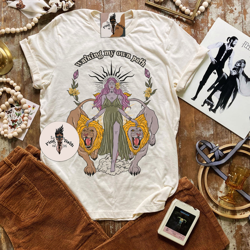 WALKING MY OWN PATH // UNISEX TEE