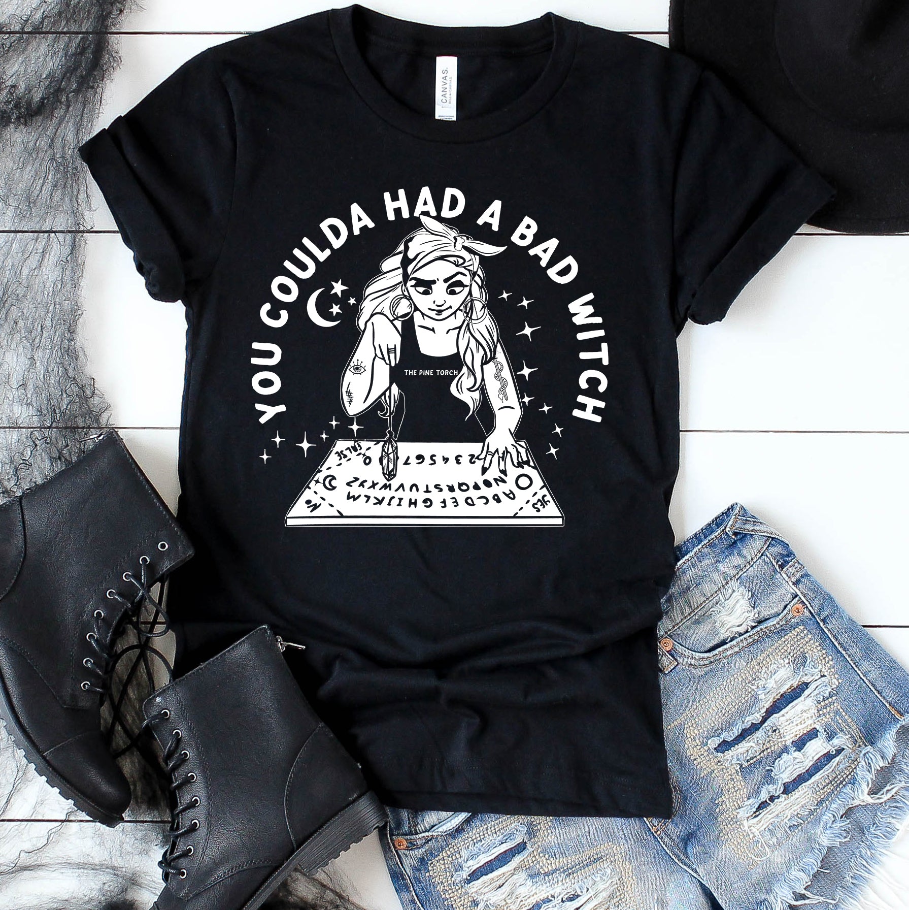 « YOU COULDA HAD A BAD WITCH » SLOUCHY OR UNISEX TEE